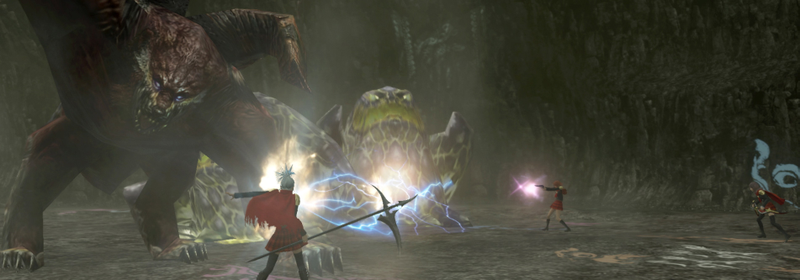 Illustration for article titled A lovable cast of anime cliches can’t save the irritating Final Fantasy Type-0
